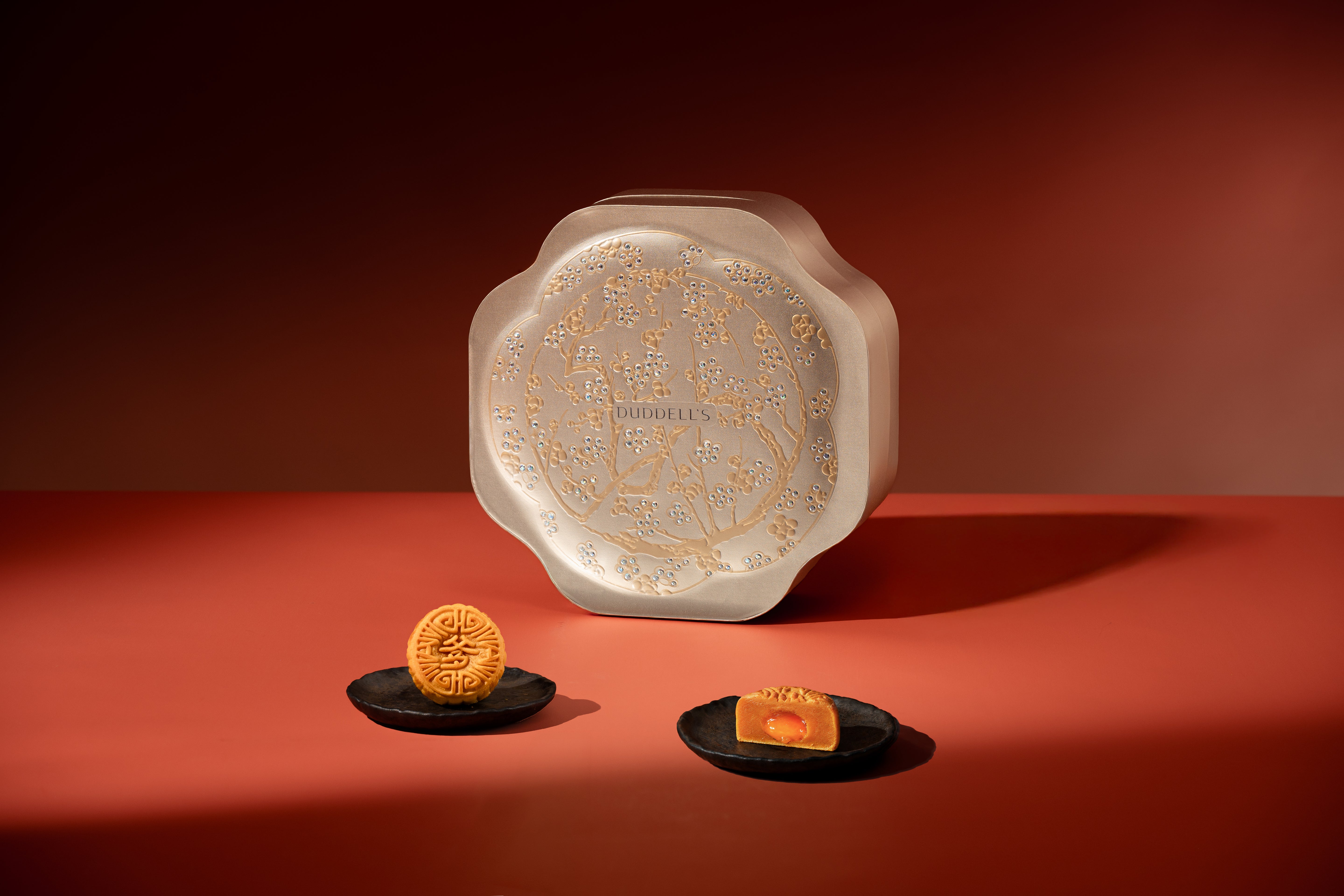 Duddell's Signature Lava Custard Mooncake Gift Box Hong Kong